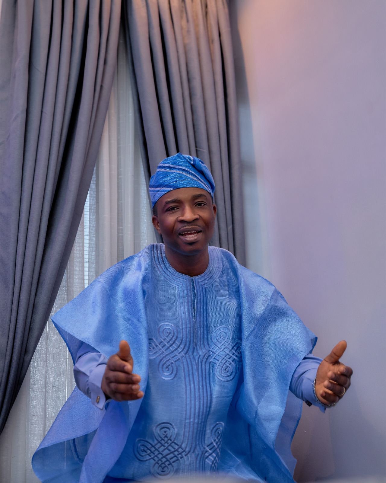 Pastor Segun Sanusi ministering