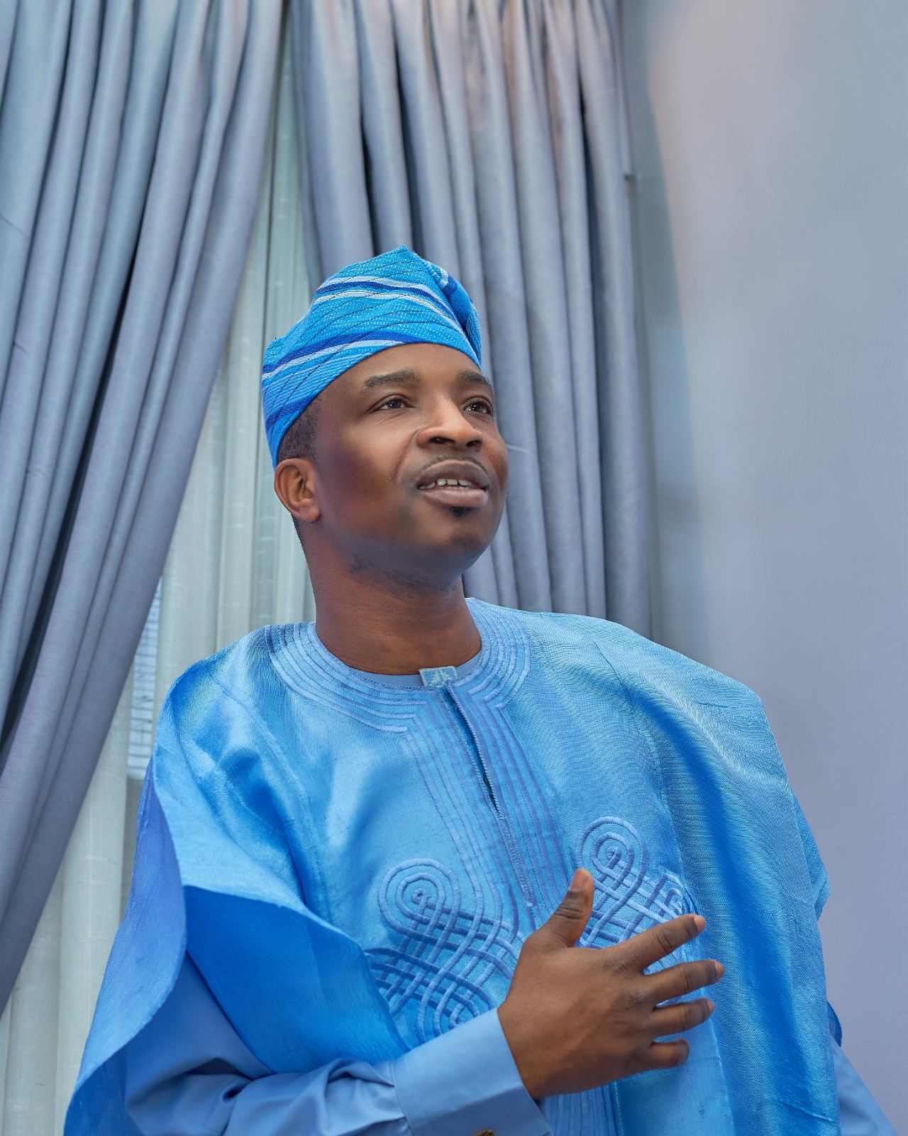 Pastor Segun Sanusi speaking